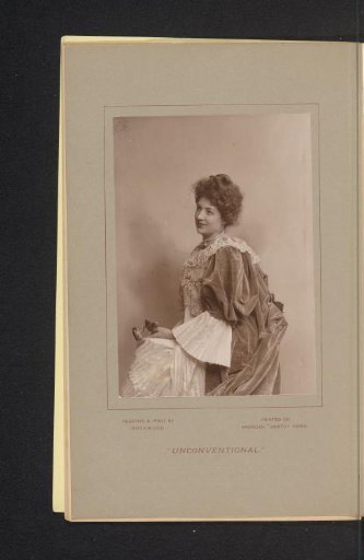Portrait of an Unknown Woman with a Rose in Her Hand