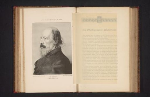 Portrait of Alfred Tennyson