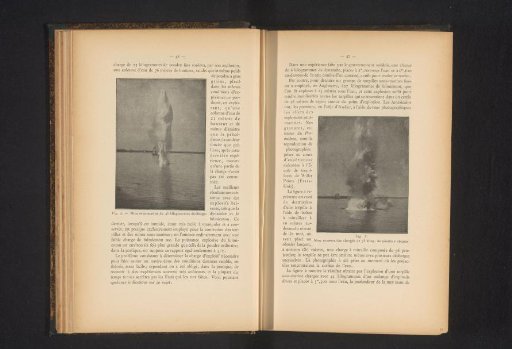 Mine detonated underwater