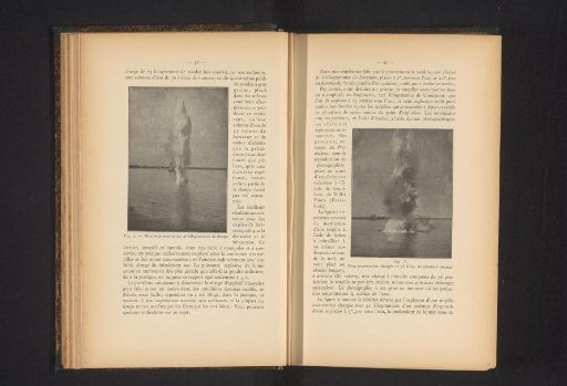 Mine detonated underwater