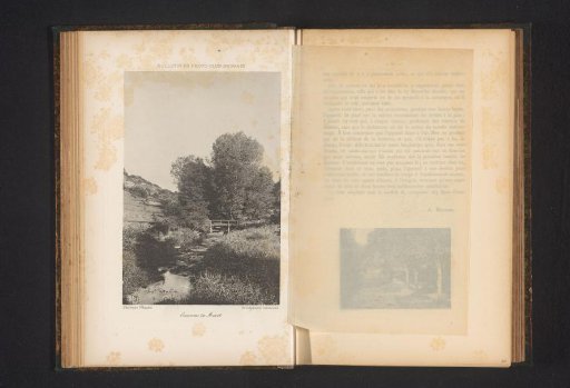 Landscape in the vicinity of Moret-sur-Loing