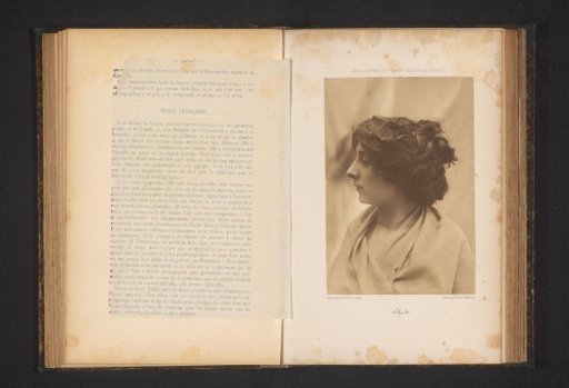 Portrait of an unknown woman