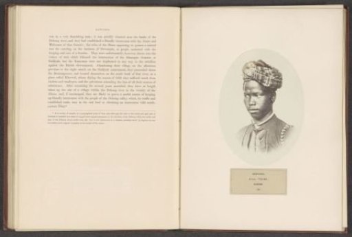 Portrait of an unknown man from the Ahom community of Assam
