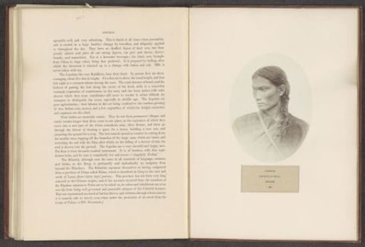 Portrait of an unknown woman from the Lepcha community of Sikkim