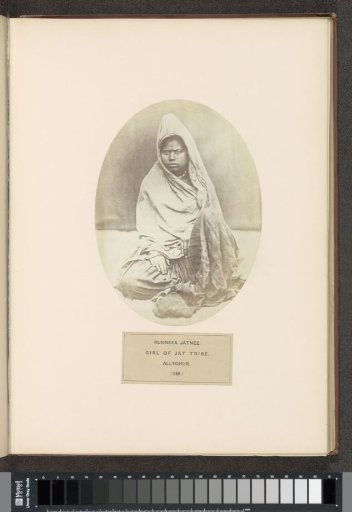 Portrait of Runneea, a woman from the Jat community of Aligarh, Uttar Pradesh, India