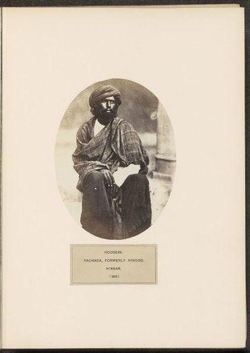 Portrait of Hoosein, a man from Hisar, Haryana, India