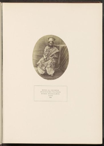Portrait of Mir Ali Bukhsh, Sindh, Pakistan