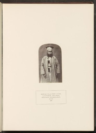 Portrait of Nawab Alla Dad Khan, Sindh, Pakistan