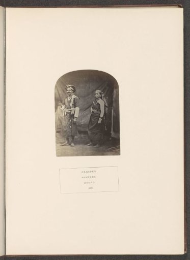 Portrait of Meder and his wife, cultivators from the Hegde community of Kodagu, Karnataka, India