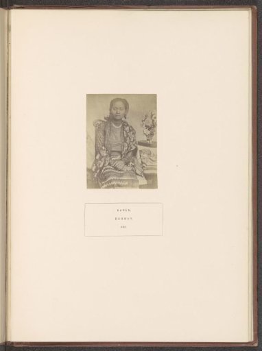 Portrait of an Unknown Woman from the Karen People of Myanmar