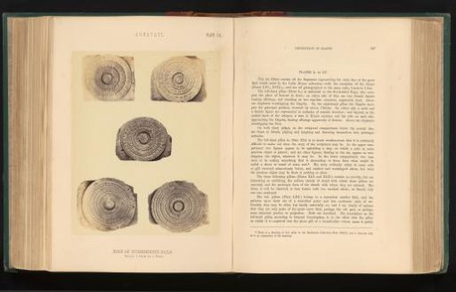 Five discs with relief, Amaravati, Andhra Pradesh, India