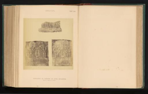 Three reliefs with religious scenes, Amaravati, Andhra Pradesh, India