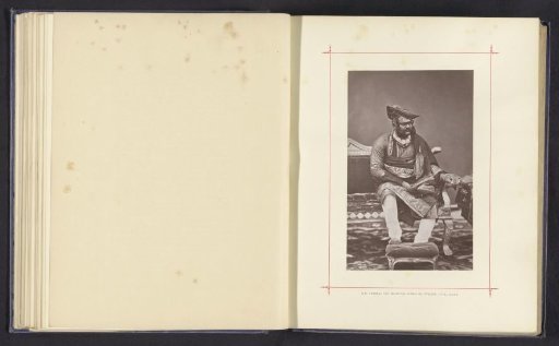 Portrait of Jayajirao Scindia