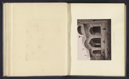 View of the Moti Masjid, presumably in the Red Fort in Delhi