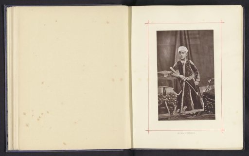 Portrait of the probable Mahbub Ali Khan