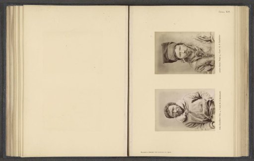 Two portraits of John Hendriksen Bilto and Anders Persen Bongu