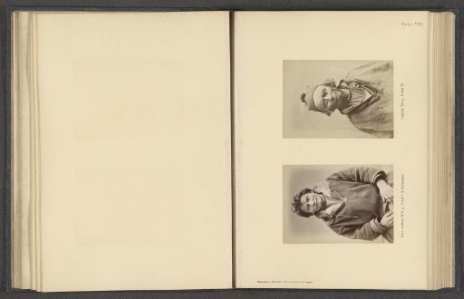 Two portraits of John Andreas Bilto and Guttorm Vol