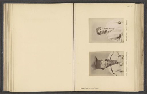 Two portraits of Joseph Andersen Jox and Lars Johnsen Bilto