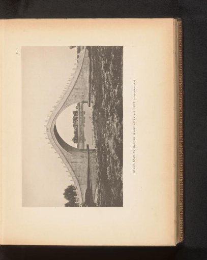 View of the marble bridge at the Summer Palace
