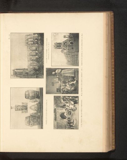 Kangxi vases and objects, Wanghailou Church in Tianjin, View of unknown persons before a gate, Portrait of A. David and View of a church in Suen-eoa-fou