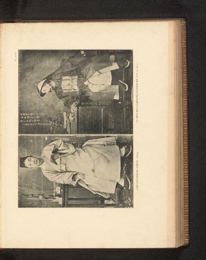 Portrait of a former King of Korea and Portrait of the Viceroy Li-Houng-Tchang in 1878