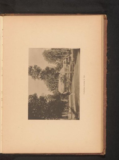 Unknown European Man in Front of a Dwelling in Sisi