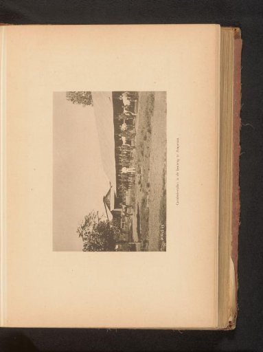 Group of unknown persons at the stables of the cavalry at Ampenan