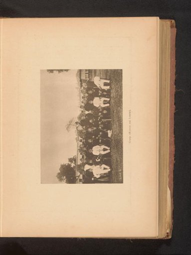 Group portrait of officers of Lombok