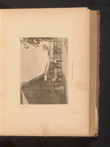 Group portrait of unknown persons at the hospital