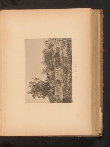 View of the ruins of Goenoeng Sari