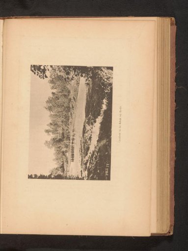 View of the cavalry in a river at Kediri