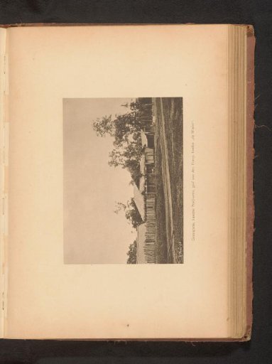 View of the Pradjoerits barracks