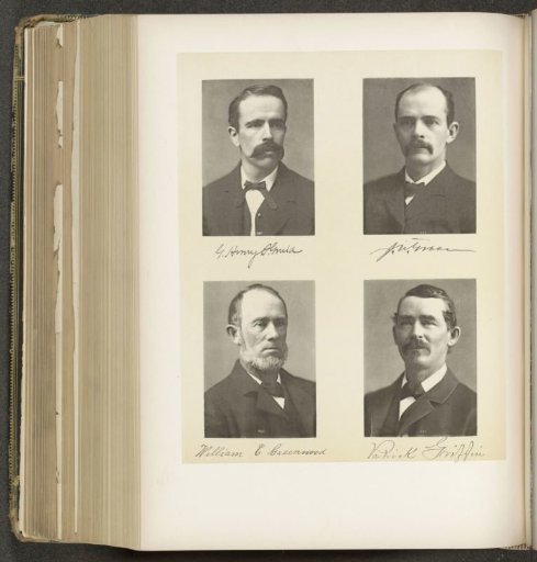 Portraits of four members of the New York State Assembly