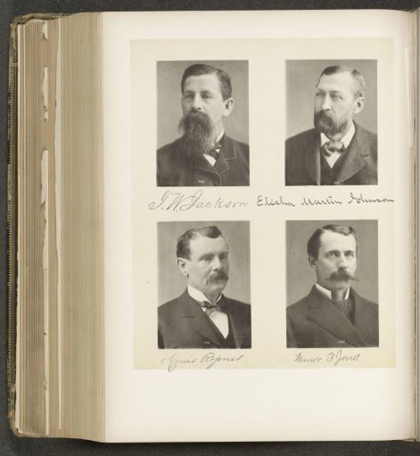 Portraits of four members of the New York State Assembly