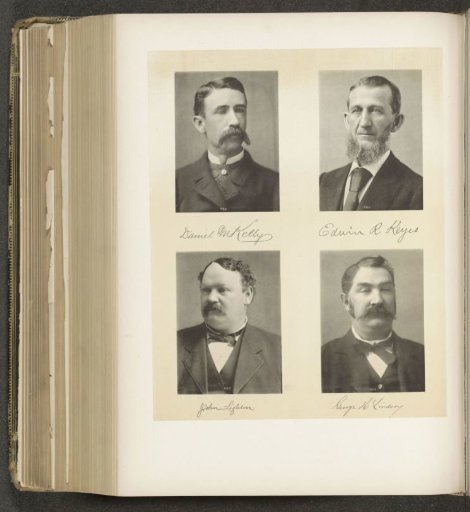 Portraits of four members of the New York State Assembly