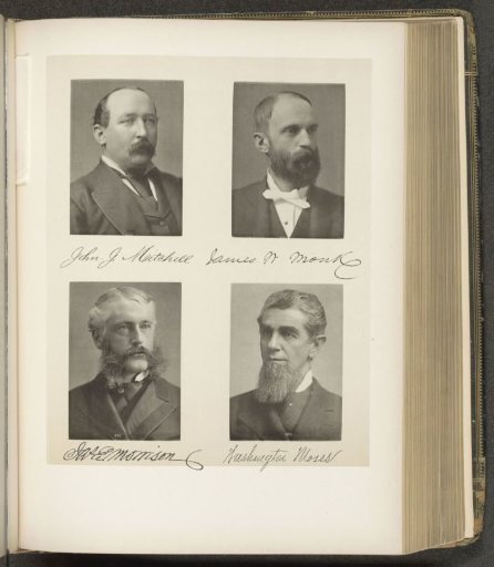 Portraits of four members of the New York State Assembly