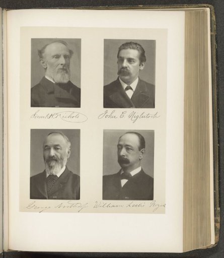 Portraits of four members of the New York State Assembly