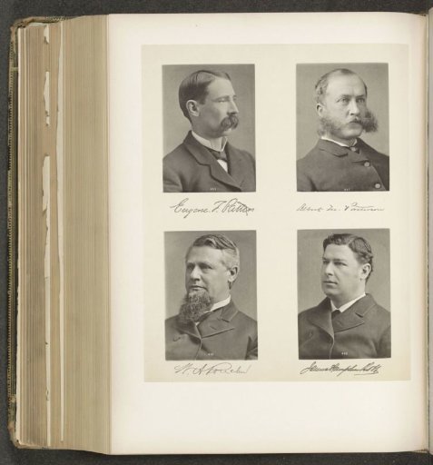 Portraits of four members of the New York State Assembly