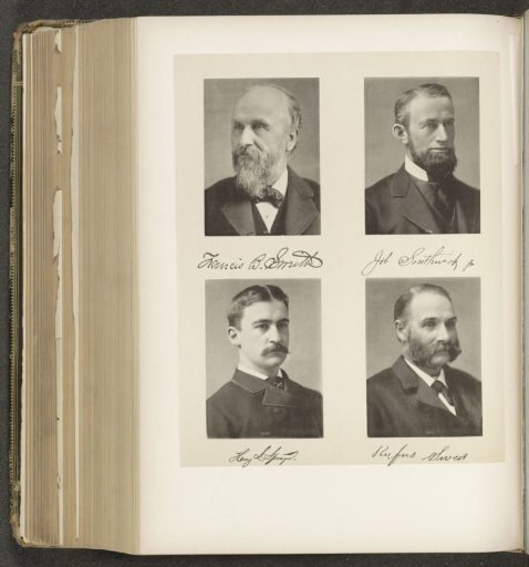 Portraits of four members of the New York State Assembly