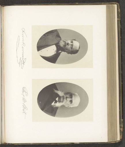 Portraits of two members of the New York State Fishery Commission