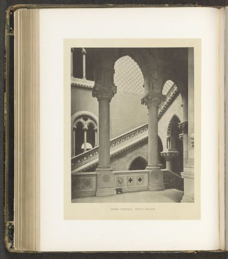 Grand staircase - north pavilion