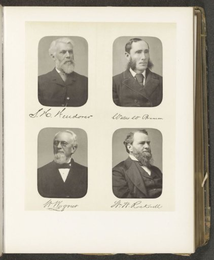 Portraits of Four Senators of the State of New York