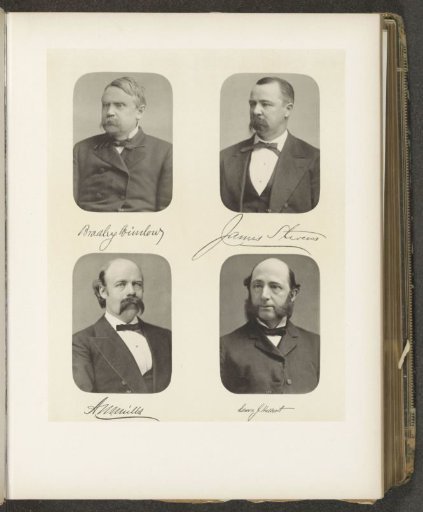 Portraits of Four Senators of the State of New York