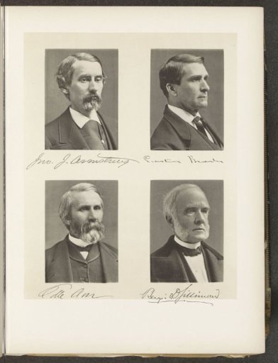 Four portraits of members of the Constitutional Commission of the State of New York
