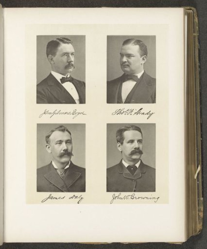 Portraits of Four Senators of the State of New York