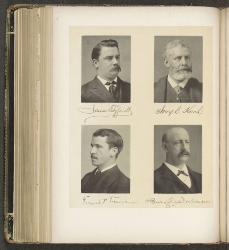Portraits of Four Senators of the State of New York