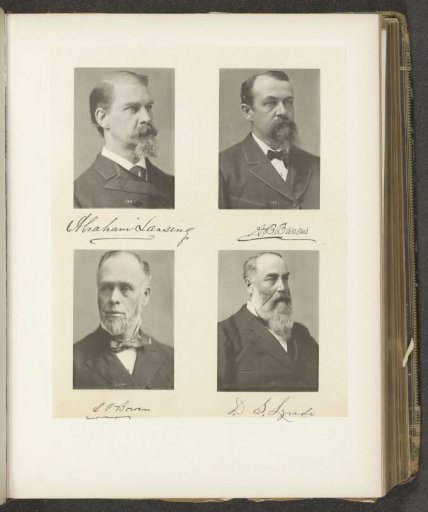 Portraits of Four Members of the New York State Senate