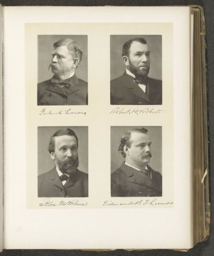 Portraits of Four Members of the New York State Senate