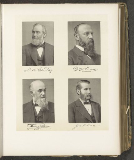 Portraits of Four Members of the New York State Senate