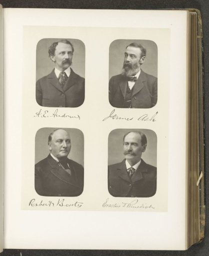 Portraits of four members of the State of New York House of Assembly